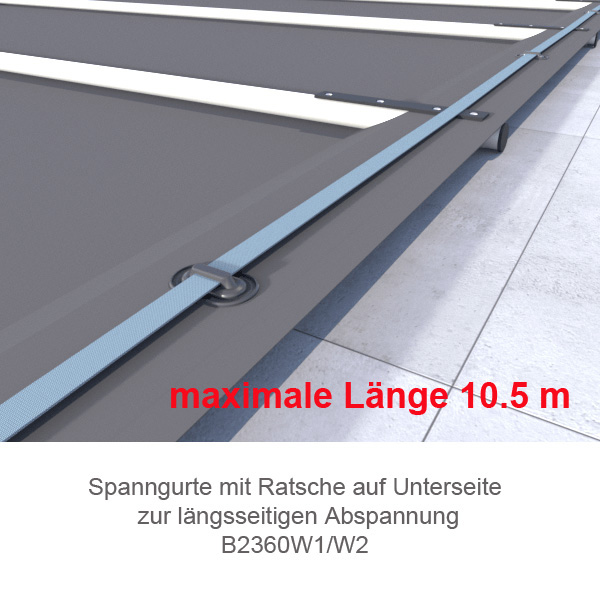 Windsicherung -Längsstreifen B2360W1