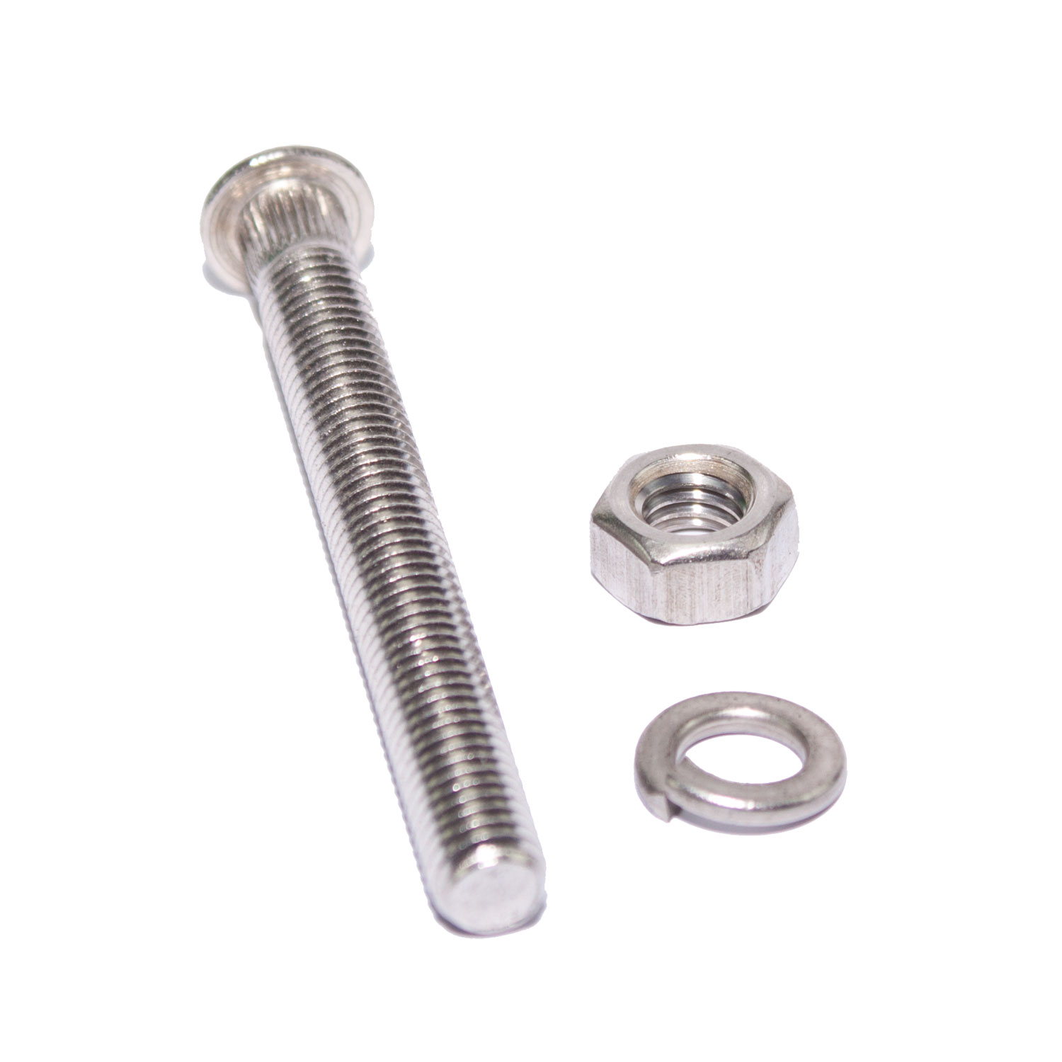 Ersatz Edelstahlschraube  V2A  75 x 8   für Leitern 43 mm Holmdurchmesser