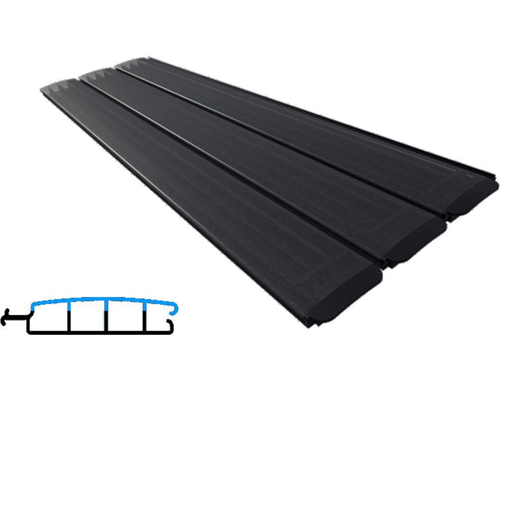 Liderpool Polycarbonat Profil Pc60 Solar Graphit Pc6093