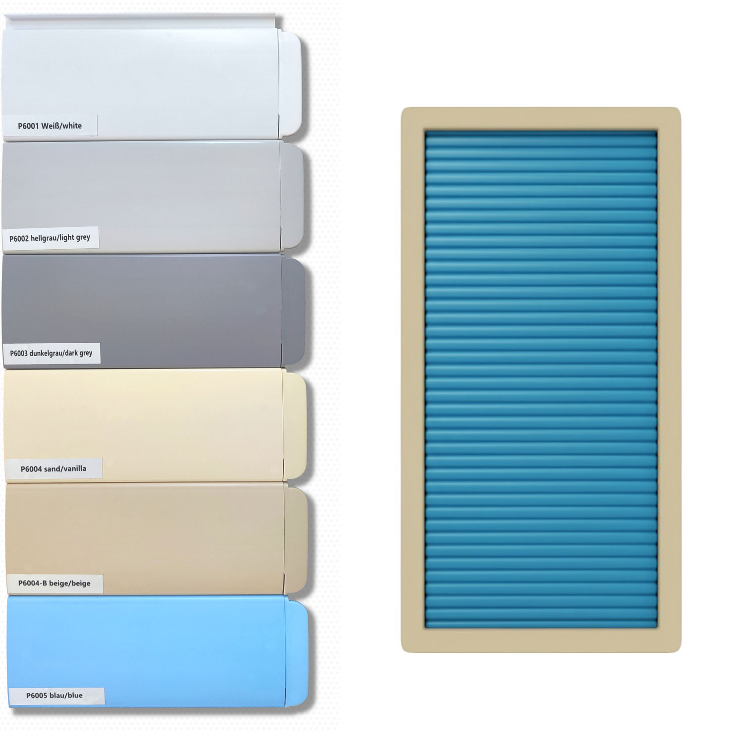Lamellen Pvc Rechteckbecken