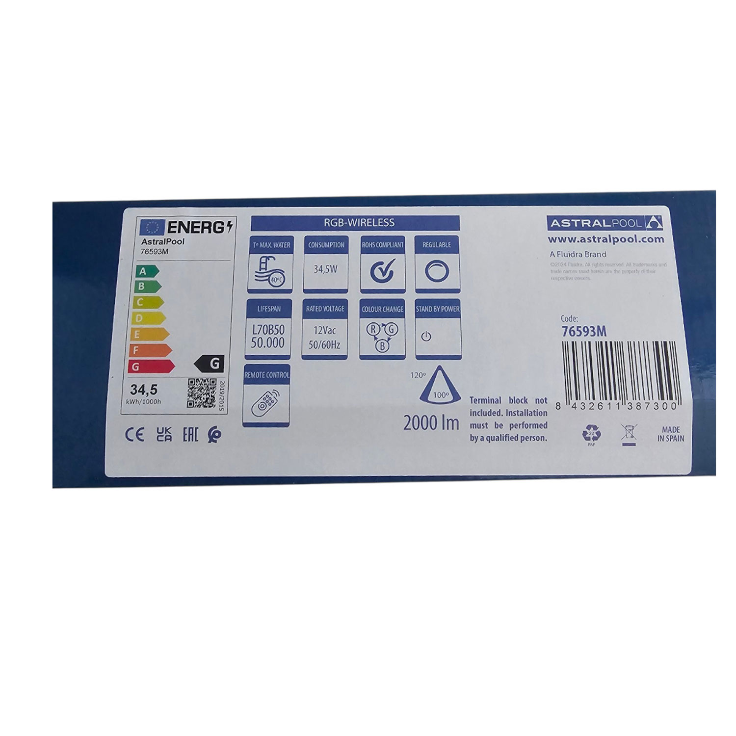 Astral Lumiolus Led Kit Par56 Mit Fernbedienung 1