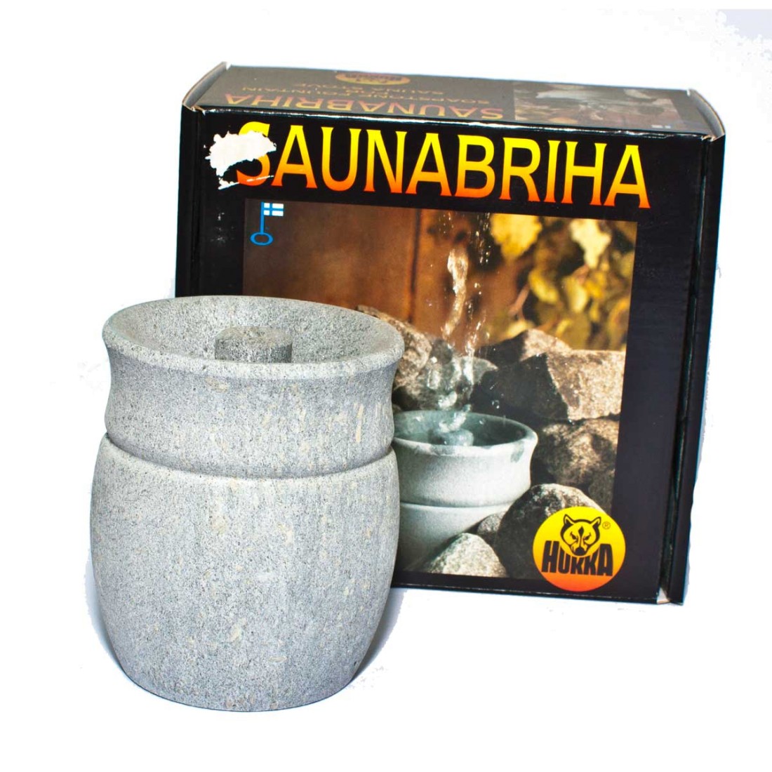 Saunabriha  Saunaspringbrunnen aus Speckstein