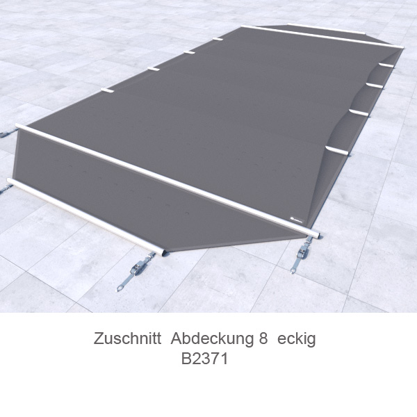 Zuschnitt achteckig  B 2371