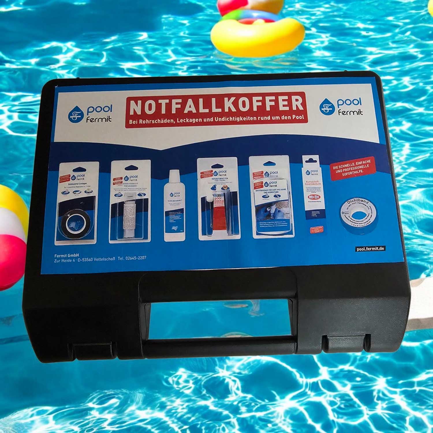 Pool Fermit Notfallkoffer 7 teilig