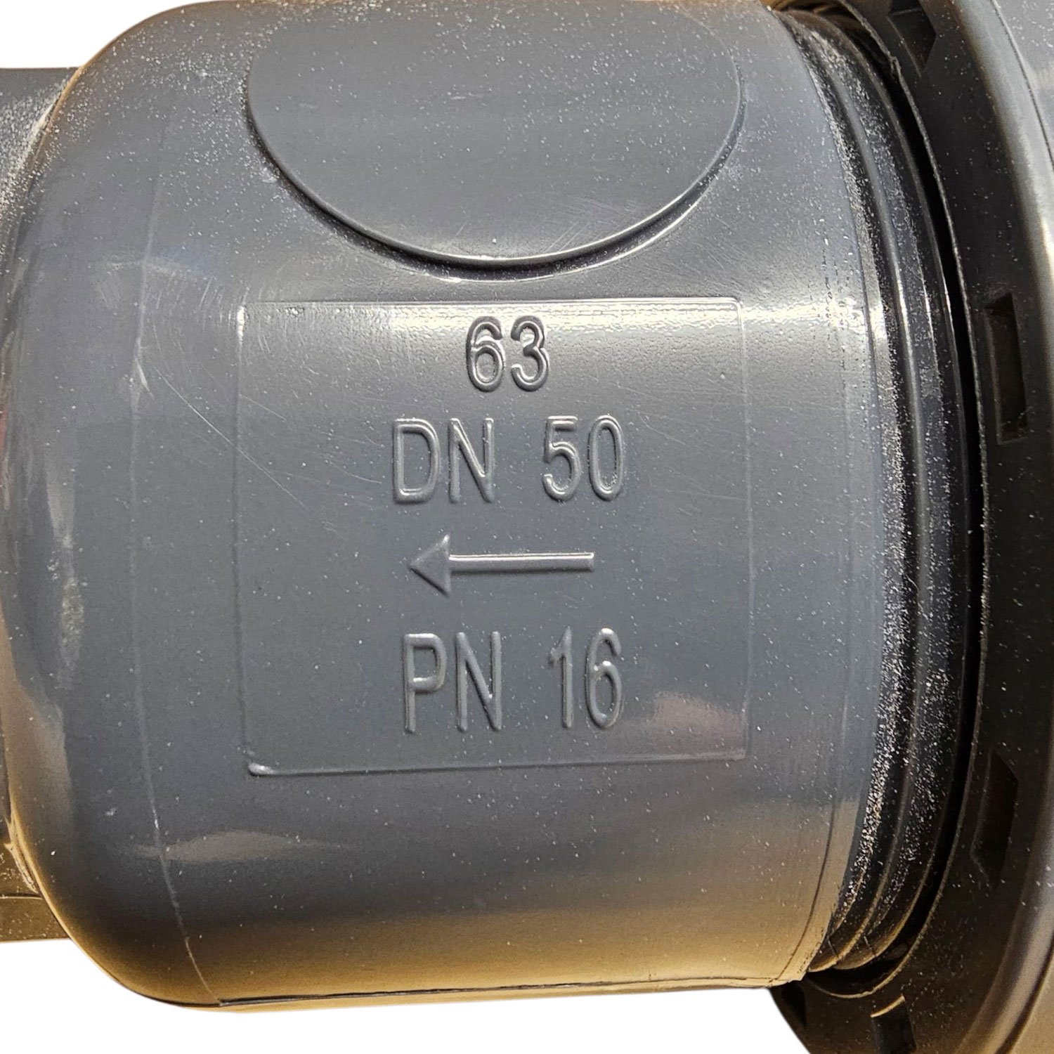 Pvc Rueckschlagventil D 63 4