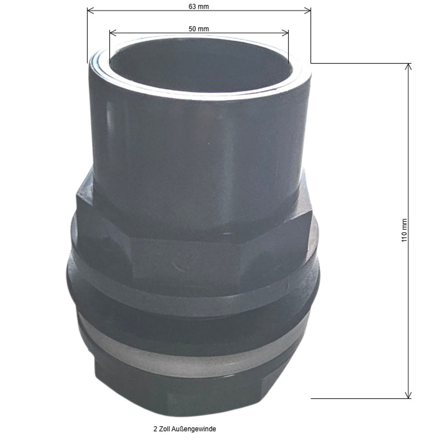 Tankdurchfuehrung D50 Pvc 4