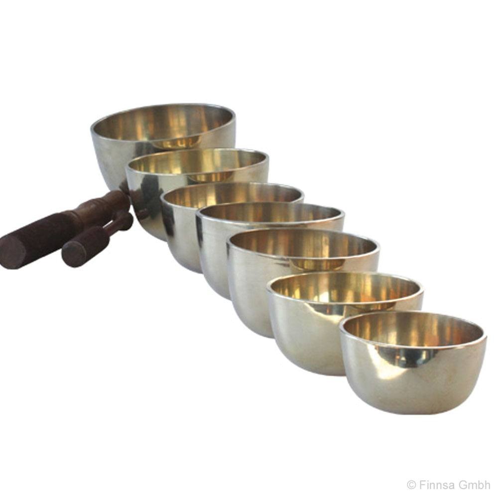 Finnsa  7 er Set Klangschalen