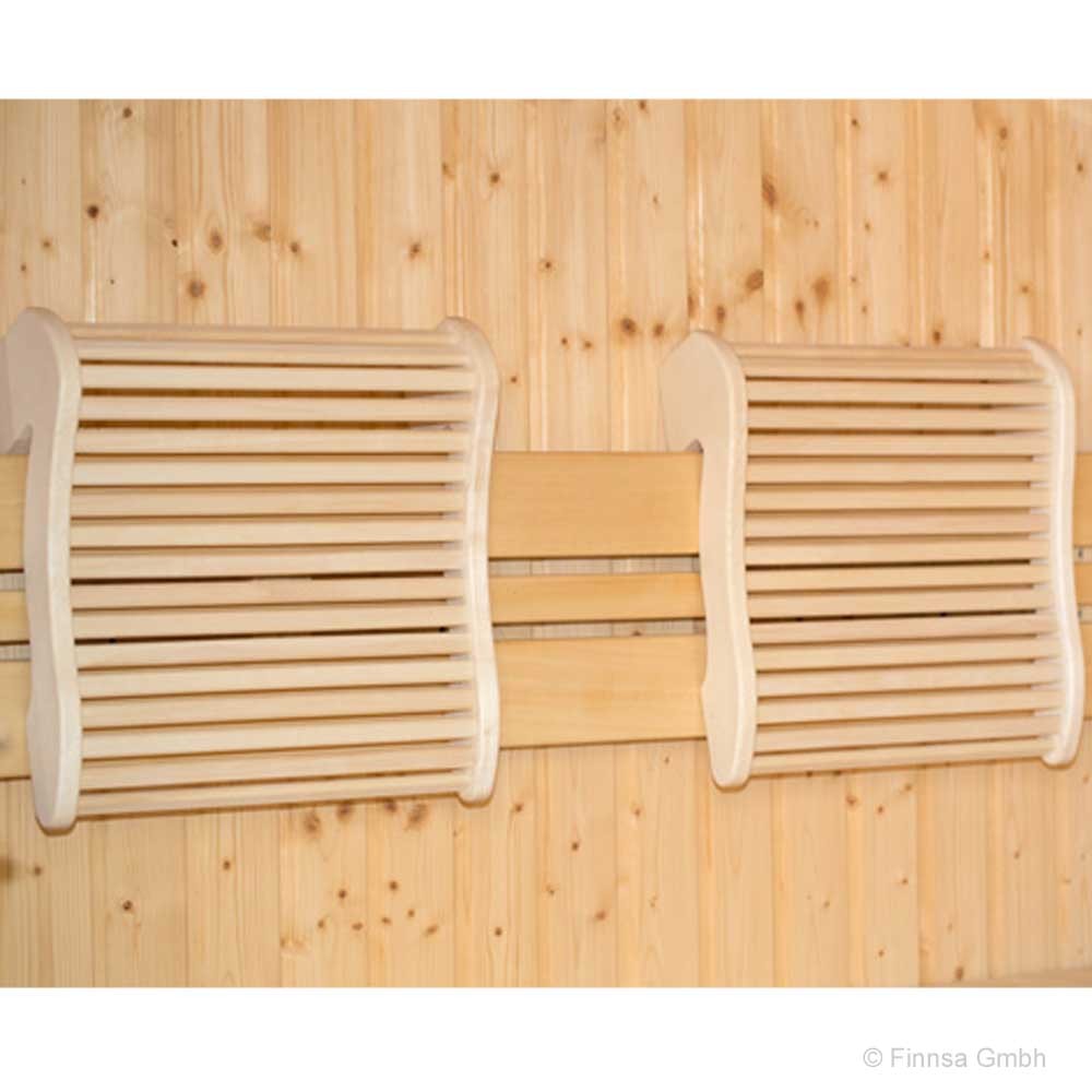 Universell anwendbare Sauna Kopf und Rückenstütze