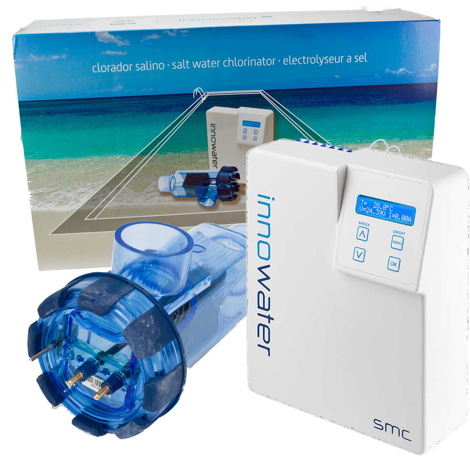Salzelektrolyse SMC10 für Becken bis 30 m³