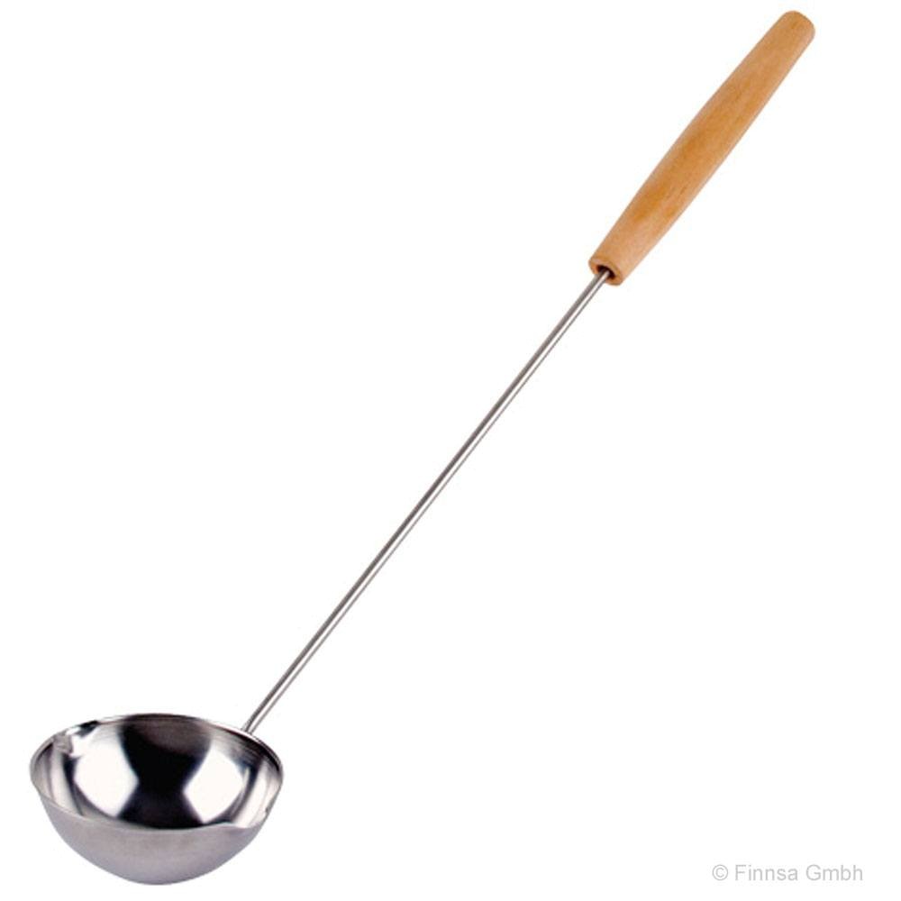 Sauna Kelle Edelstahl 58 cm lang