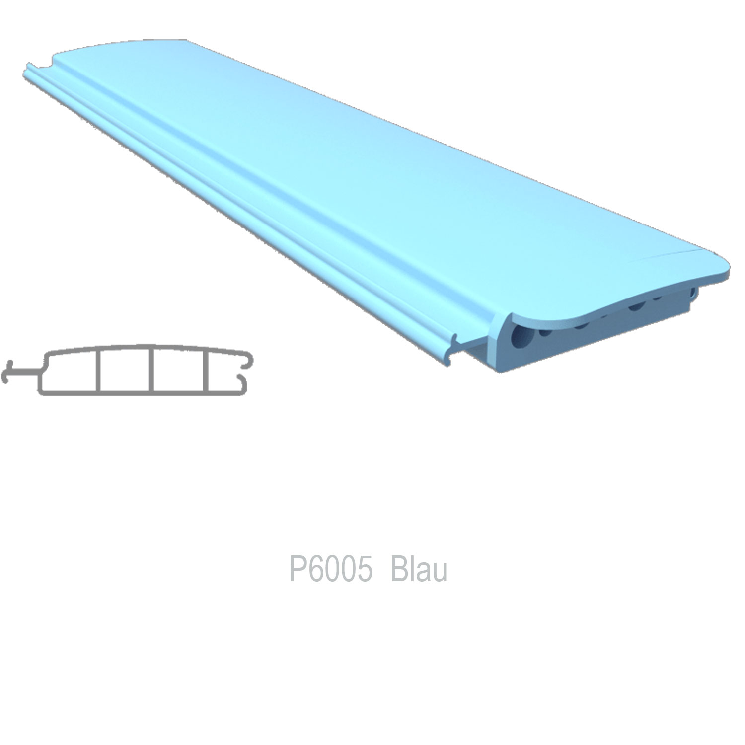 P6005 Blau
