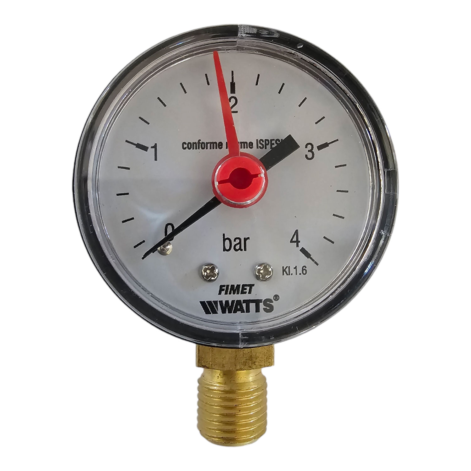 Manometer für Filterkessel  Anschluss  1/4 Zoll