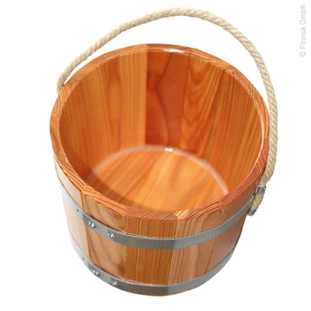 Sauna Kübel 5 liter mit Tragseil