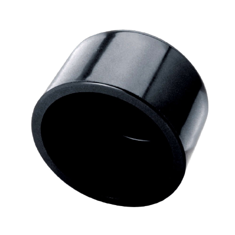 PVC Klebekappe d 50 schwarz