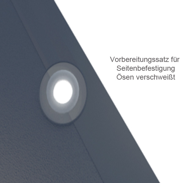 Vorbereitung für Setenbefestigung ( Ösen verschweißt) B2364