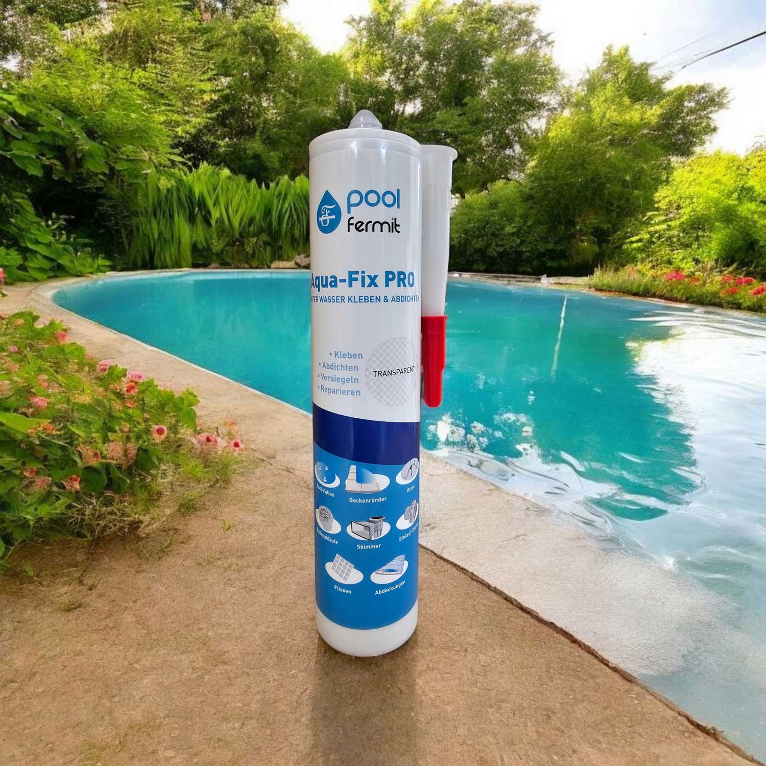 Pool Fermit Aqua Fix Pro Transparent 290 ml