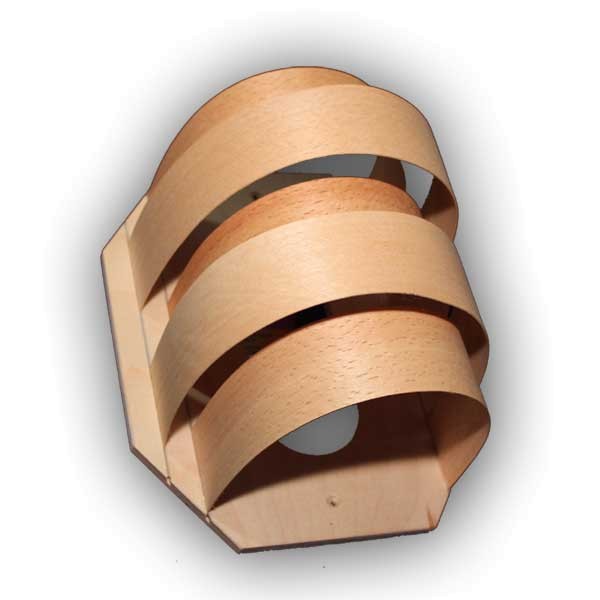 Holzblendschirm  Saunabedarf