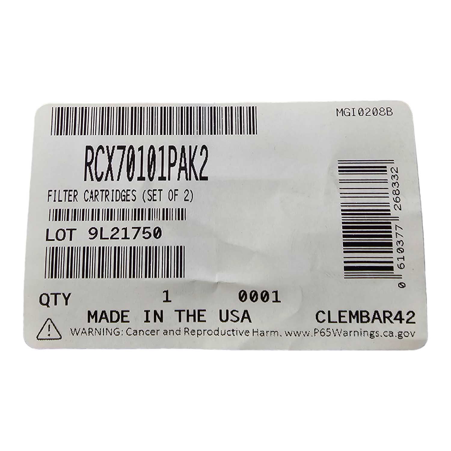 Hayward Rcx70101