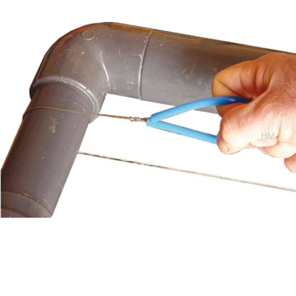 Seilsäge für PVC Rohre