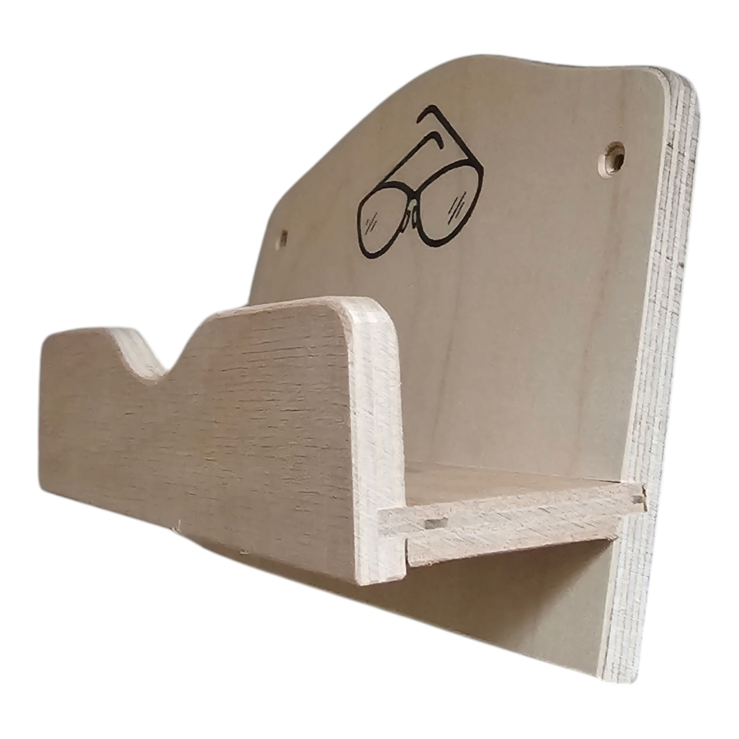 Eliga Sauna Brillenhalter Eine Brille 1