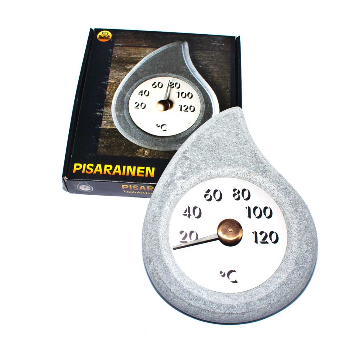 Hukka Pisarainen Thermometer aus Speckstein