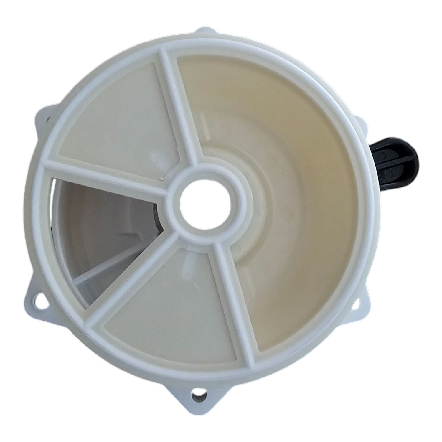 Oberteil Umschaltventil V6 Weiss Praher 1