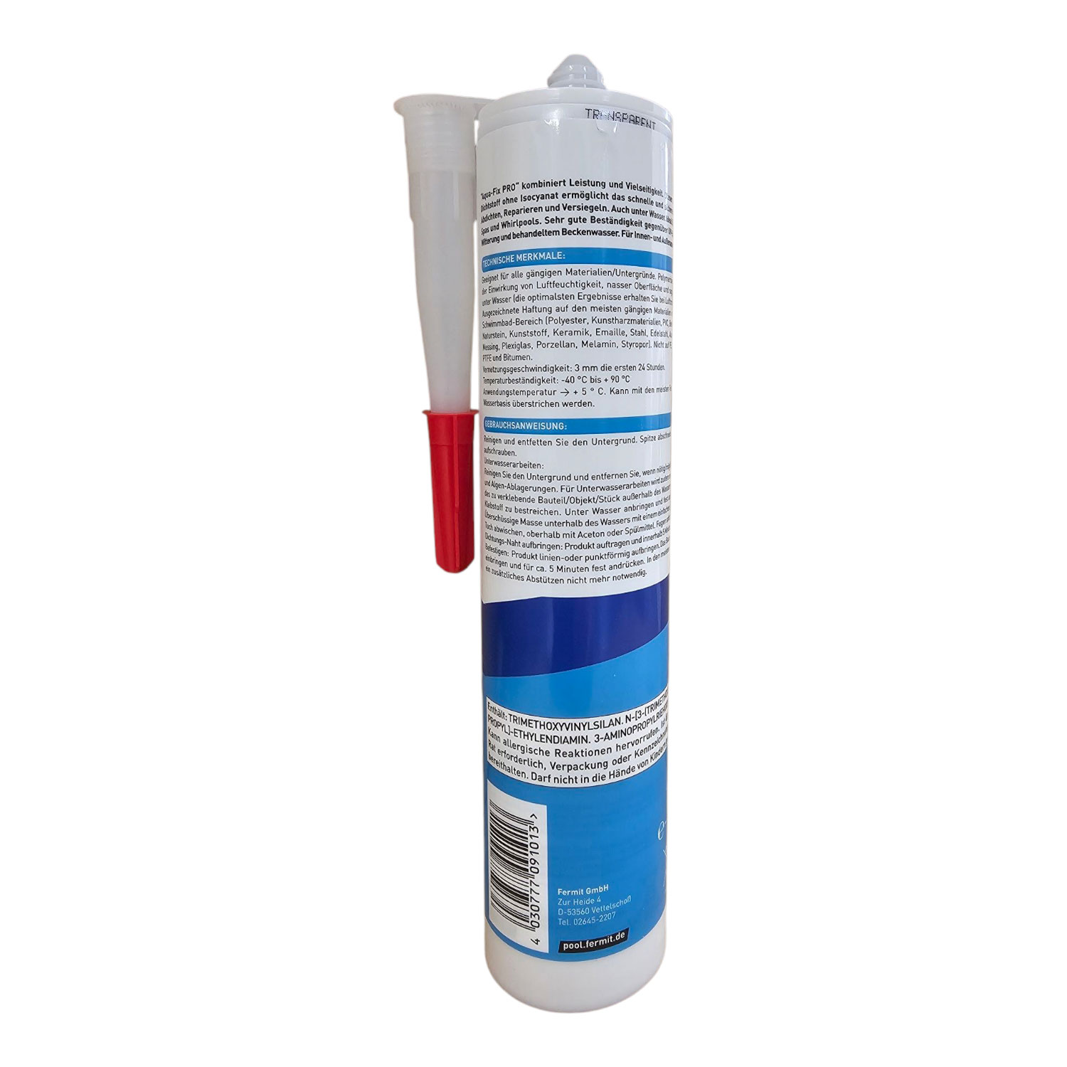 Pool Fermit Aqua Fix Pro Transparent 1