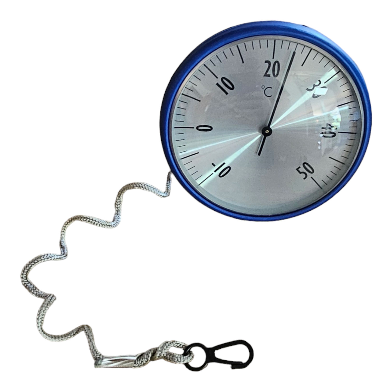 Poolthermometer Edelstahl