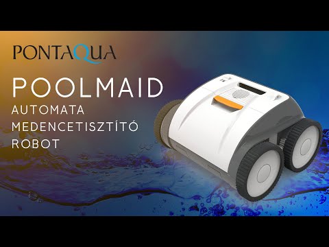 Poolroboter Akku für Boden & Wände – PONTAQUA POOLMAID Plus, bis 50 m²