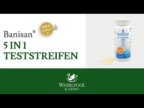 BANISAN 5-in-1 Pool- und Whirlpool-Teststreifen 50 St.